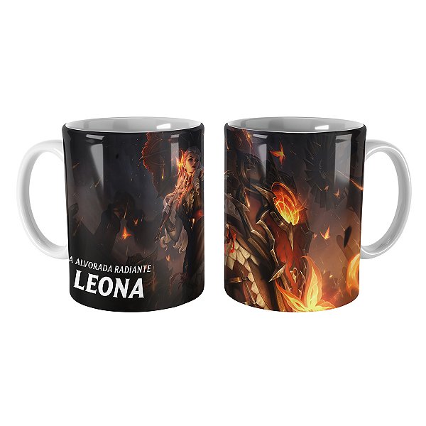 Caneca Leona Velho Oeste League of Legends Lol
