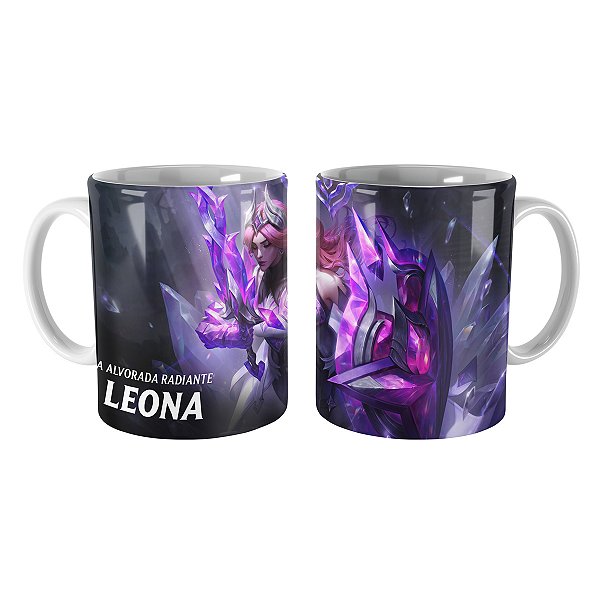 Caneca Leona Crystalis Motus League of Legends Lol