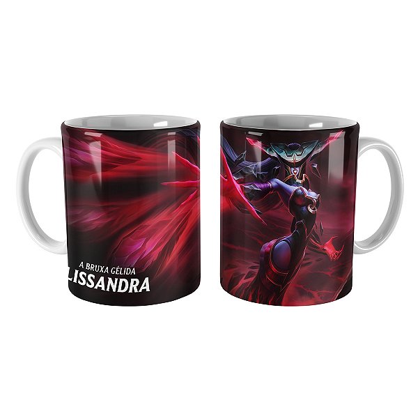 Caneca Lissandra Hematita League of Legends Lol