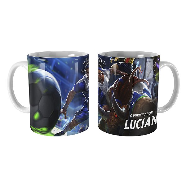 Caneca Lucian Atacante League of Legends Lol
