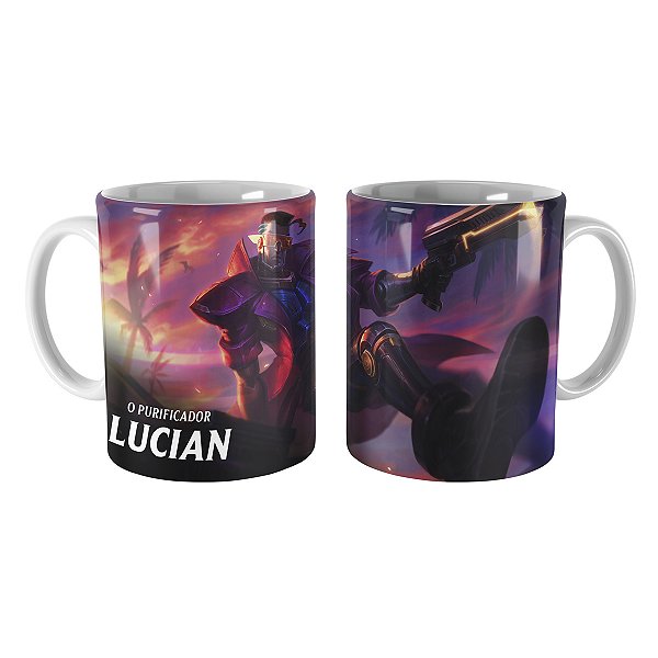 Caneca Lucian Demacia Vice League of Legends Lol