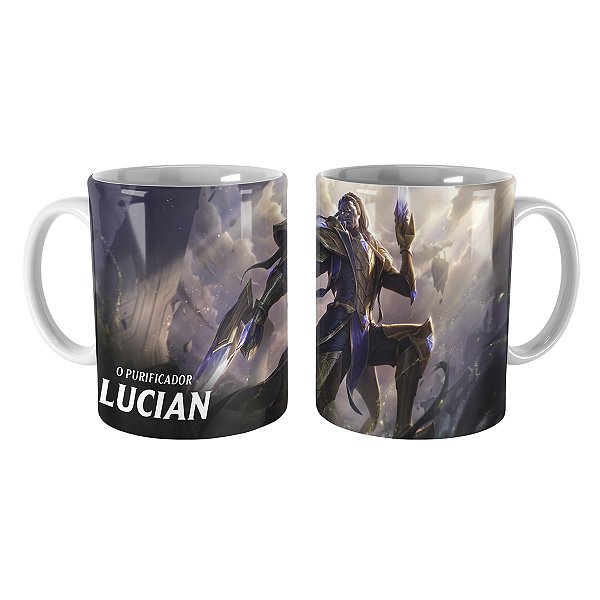 Caneca Lucian Vitorioso League of Legends Lol