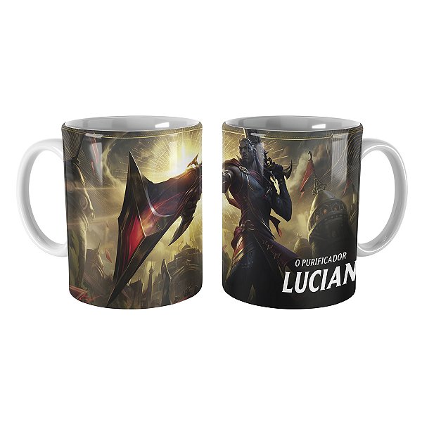 Caneca Lucian Arcana League of Legends Lol