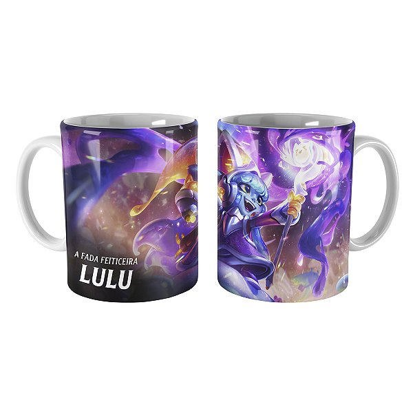 Caneca Lulu Embalos no Espaço League of Legends Lol