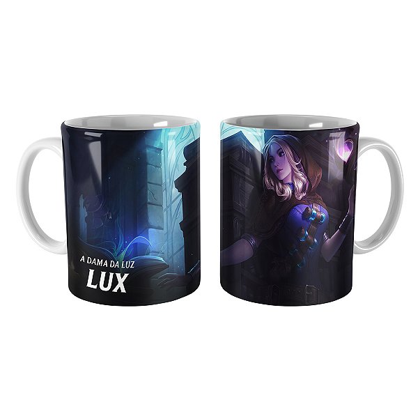 Caneca Lux Ladra Arcana League of Legends Lol