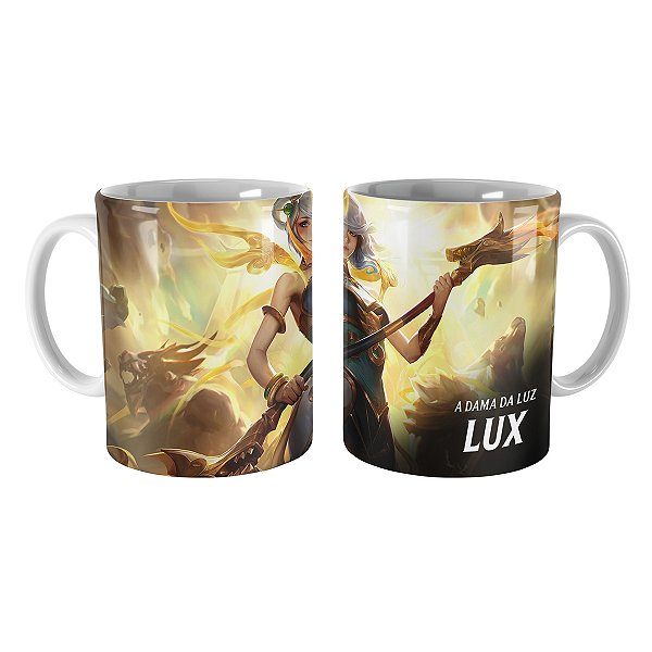 Caneca Lux Imperatriz Lunar League of Legends Lol