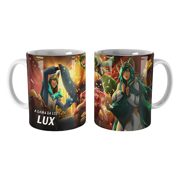 Caneca Lux Pijaminha Estelar League of Legends Lol