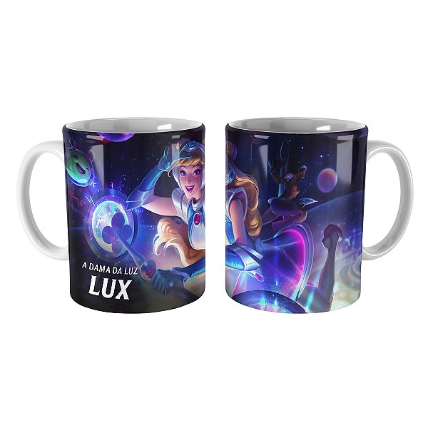 Caneca Lux Embalos no Espaço League of Legends Lol