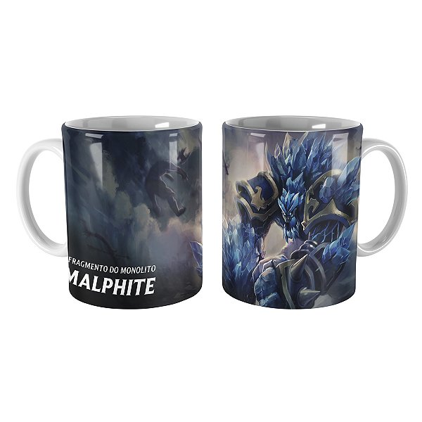 Caneca Malphite Glacial League of Legends Lol