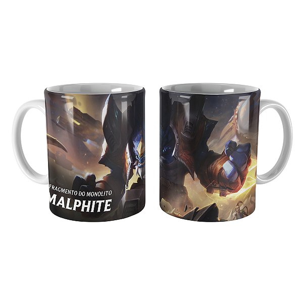 Caneca Malphite Odisseia League of Legends Lol
