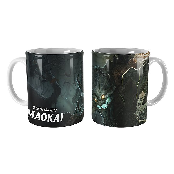 Caneca Maokai Assombrado League of Legends Lol