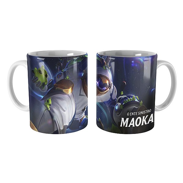 Caneca Maokai Astronauta League of Legends Lol