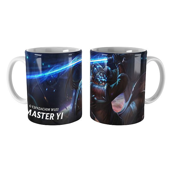 Caneca Master Yi, o Escolhido League of Legends Lol
