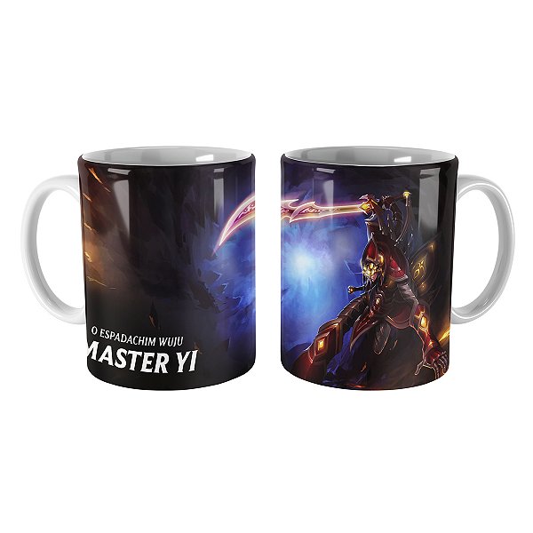 Caneca Master Yi de Ionia League of Legends Lol