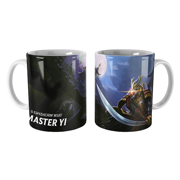 Caneca Samurai Yi League of Legends Lol