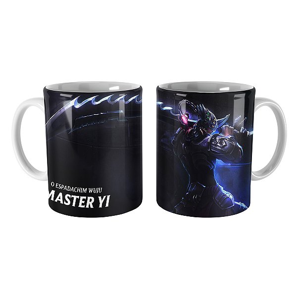 Caneca Master Yi Caçador de Cabeças League of Legends Lol