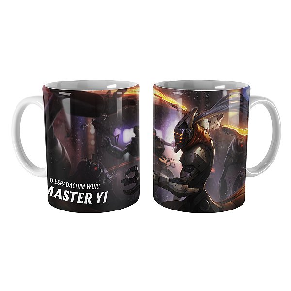 Caneca PROJETO: Yi League of Legends Lol