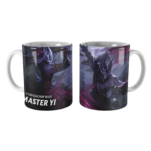 Caneca Master Yi Lua Sangrenta League of Legends Lol