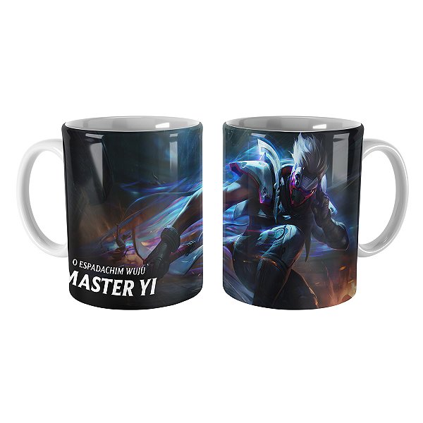 Caneca Master Yi PsyOps League of Legends Lol