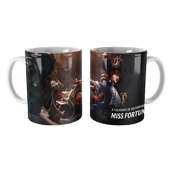 Caneca Miss Fortune de Waterloo League of Legends Lol