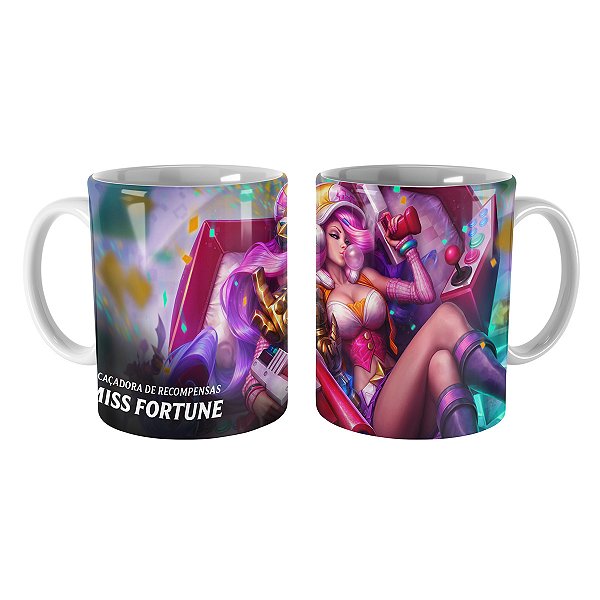 Caneca Miss Fortune Fliperama League of Legends Lol