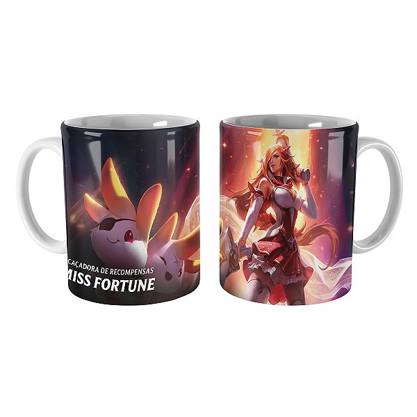 Caneca Miss Fortune Guardiã Estelar League of Legends Lol