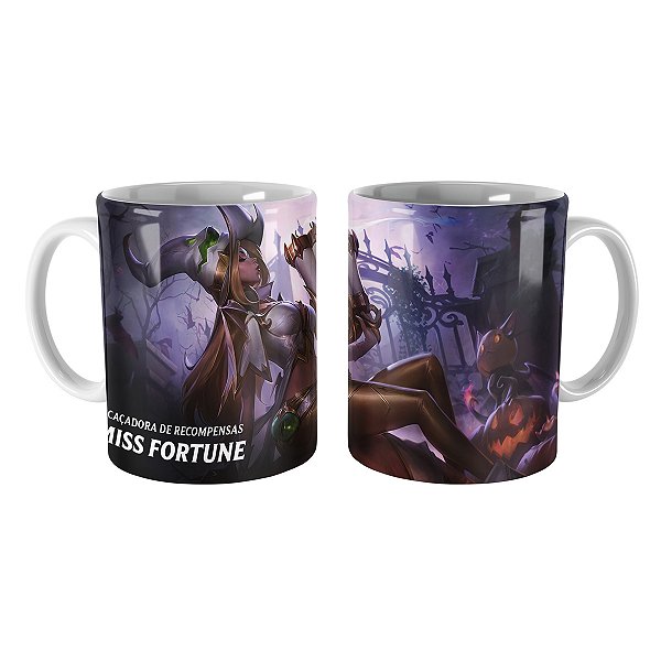 Caneca Miss Fortune Feiticeira de Prestígio Lol