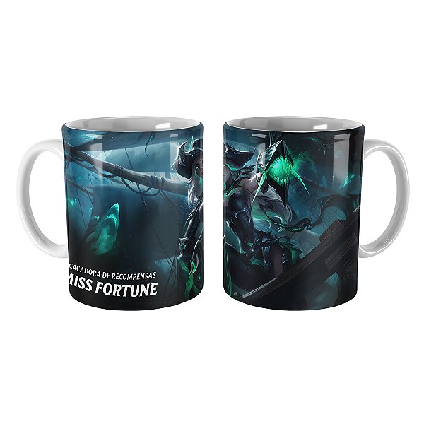 Caneca Miss Fortune Destruida League of Legends Lol