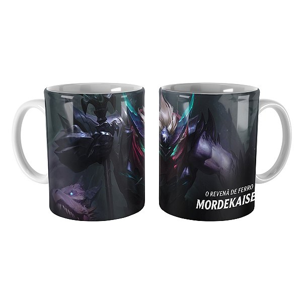 Caneca Mordekaiser Dracônico League of Legends Lol