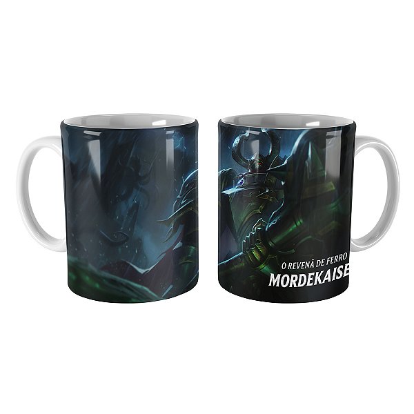 Caneca Lorde Mordekaiser League of Legends Lol