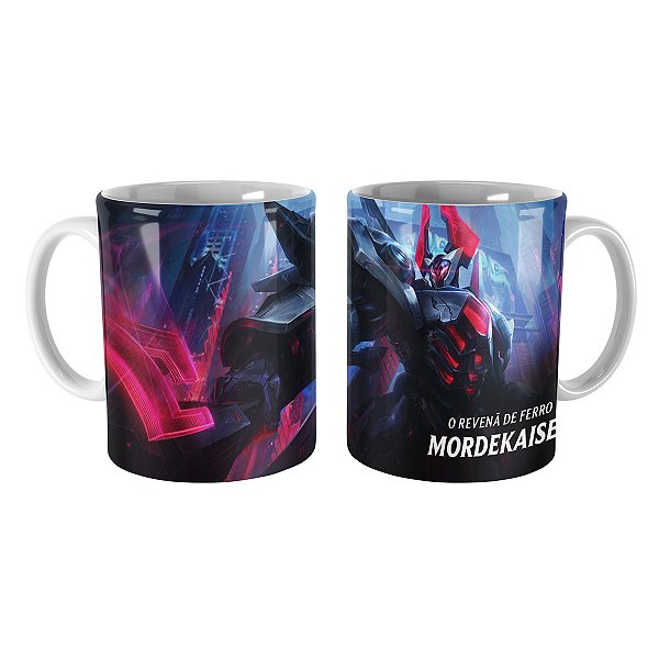 Caneca PROJETO: Mordekaiser League of Legends Lol