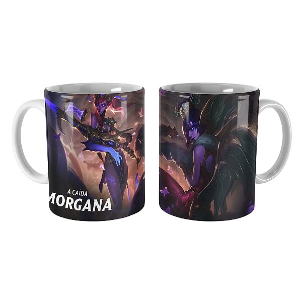 Caneca Morgana Espectro Lunar League of Legends Lol