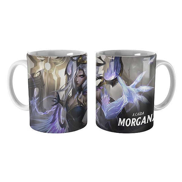 Caneca Morgana Emissária da Luz League of Legends Lol
