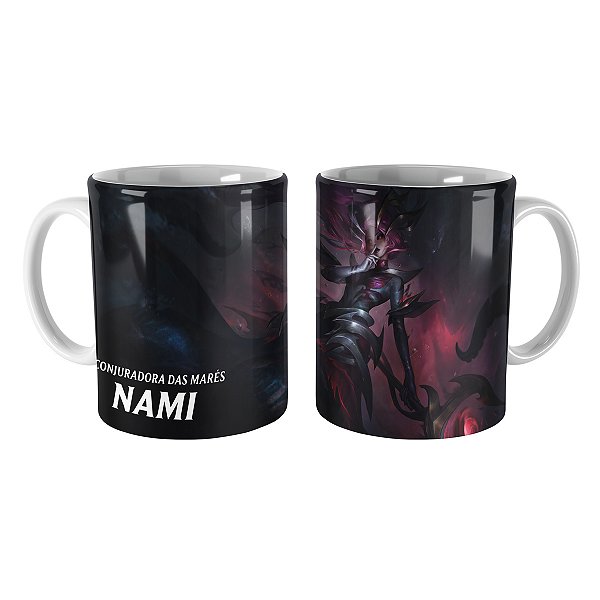 Caneca Nami Congregação das Bruxas League of Legends Lol