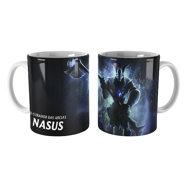 Caneca Nasus Galáctico League of Legends Lol