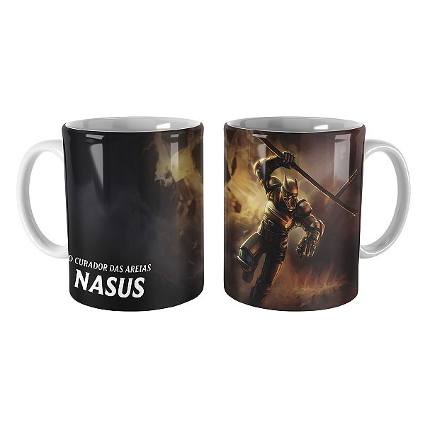 Caneca Riot Nasus K-9 League of Legends Lol