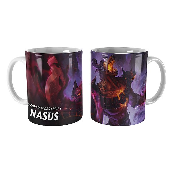 Caneca Nasus Infernal League of Legends Lol