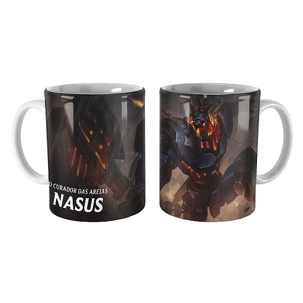 Caneca Nasus Máquina de Combate League of Legends Lol