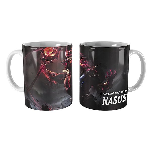 Caneca Nasus Emissário da Escuridão League of Legends Lol