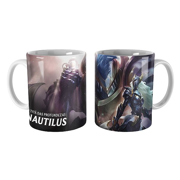 Caneca Nautilus Vigia League of Legends Lol