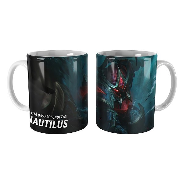 Caneca Nautilus Conquistador League of Legends Lol