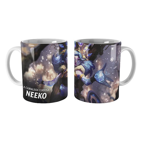 Caneca Neeko Inverno Mágico League of Legends Lol