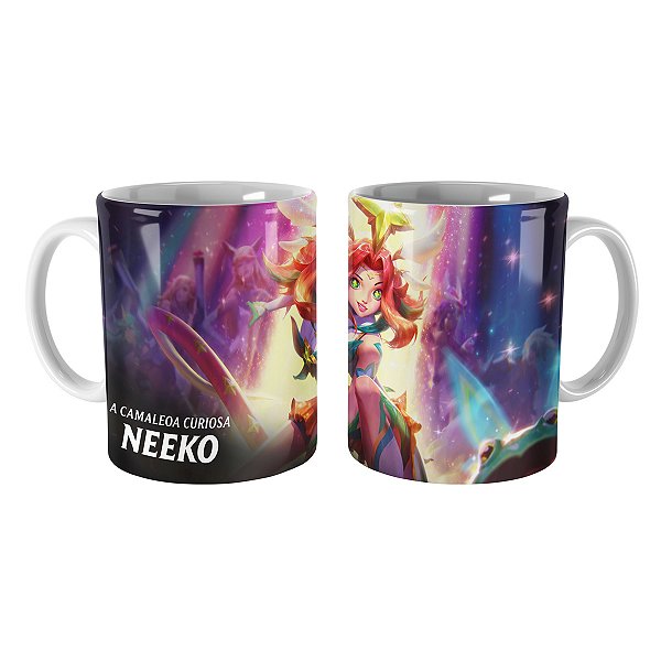 Caneca Neeko Guardiã Estelar League of Legends Lol