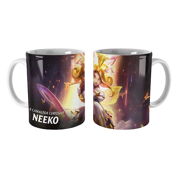 Caneca Neeko Guardiã Estelar de Prestígio League of Legends