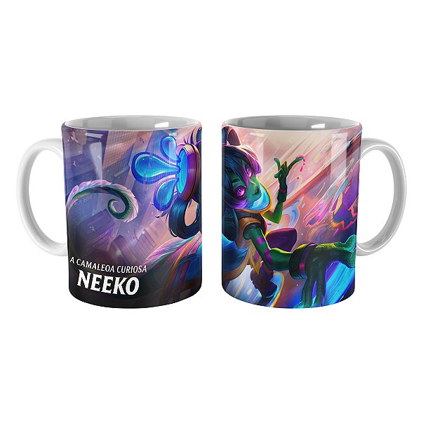 Caneca Neeko Demônios Urbanos League of Legends Lol