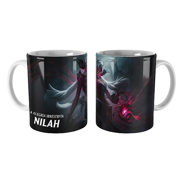 Caneca Nilah Congregação das Bruxas League of Legends Lol