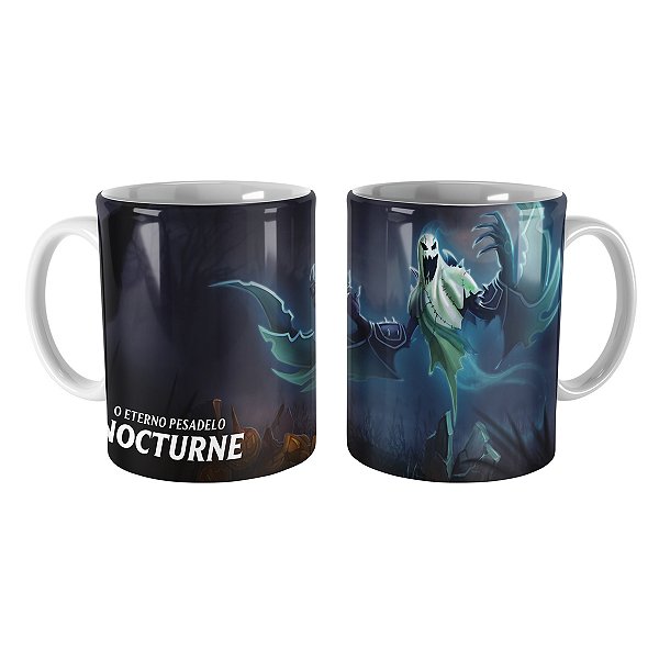 Caneca Nocturne Assombroso League of Legends Lol