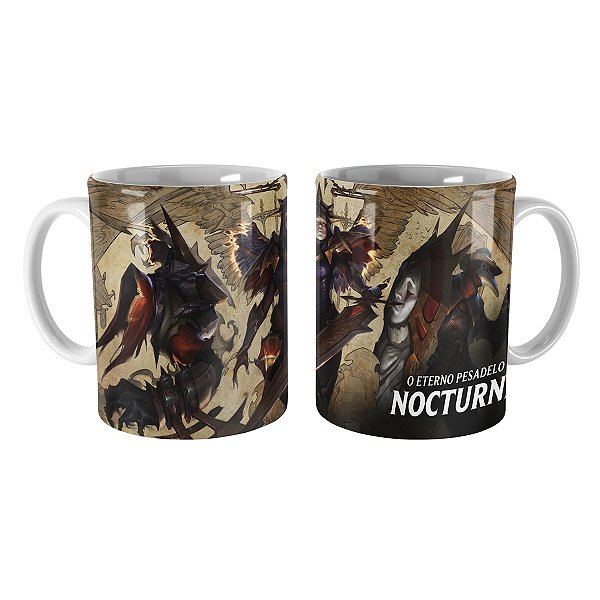 Caneca Nocturne Revenã Maldito League of Legends Lol