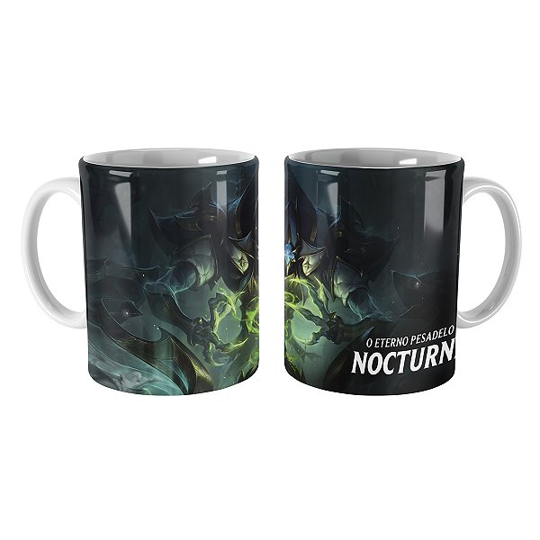 Caneca Nocturne Pacto Quebrado League of Legends Lol