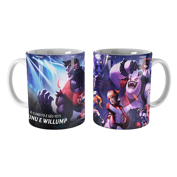 Caneca TPA Nunu e Willump League of Legends Lol
